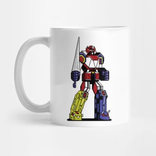 Pixelated Megazord Mug